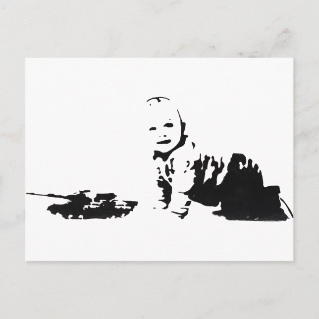 KriegKind Postkarte (Vorderseite)