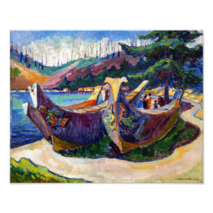 Kriegs-Kanus Emily Carr Fotodruck