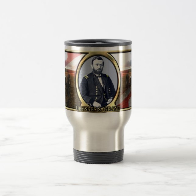 Kriegs-Reise-Tasse Ulysses S. Grant Civil Reisebecher (Mittel)