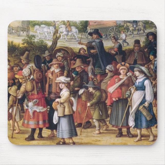 Kriegs-Szene Mousepad (Vorne)