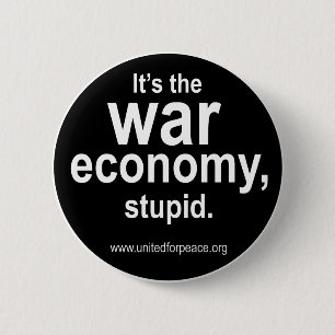 Kriegs-Wirtschafts-Knopf Button