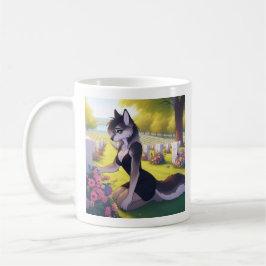 Kriegs-Witwen-Wolf Kaffeetasse