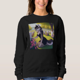 Kriegs-Witwen-Wolf Sweatshirt