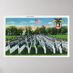 Kriegsakademie-Kleiderparade Poster