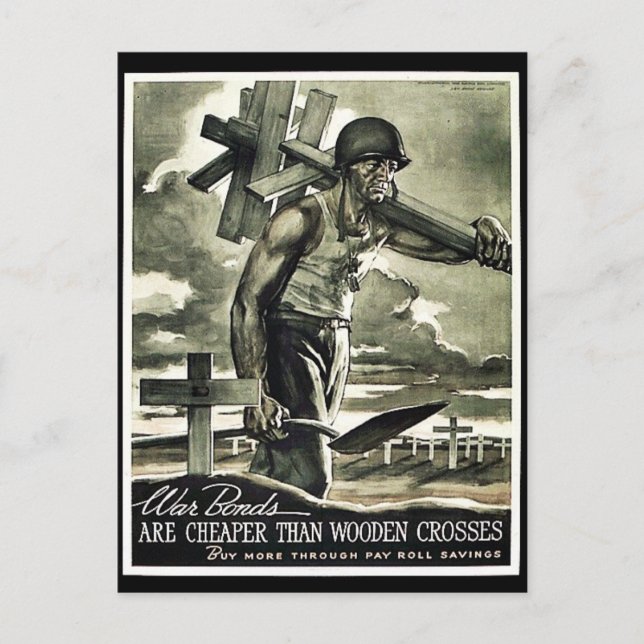 Kriegsanleihen Postkarte (Vorderseite)