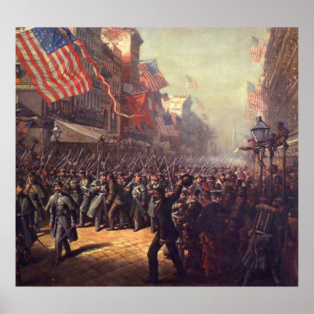 Kriegsausbruch Poster (Vorne)