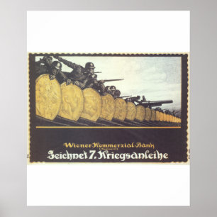 Kriegsdarlehen 1917 Propaganda Poster