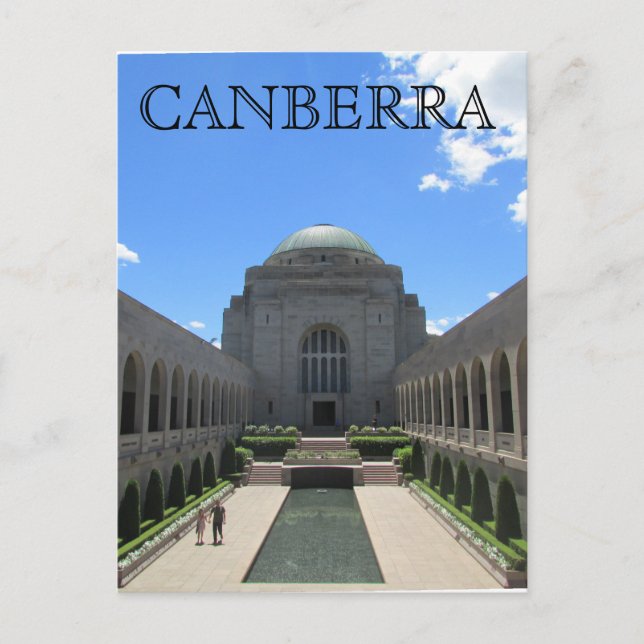 Kriegsdenkmal Canberra Postkarte (Vorderseite)