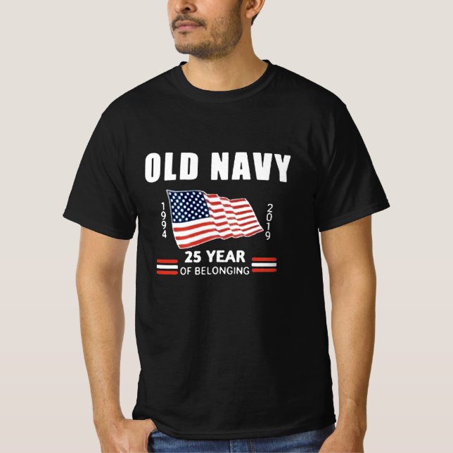 Kriegsflagge der US-Marine T-Shirt (Vorderseite)