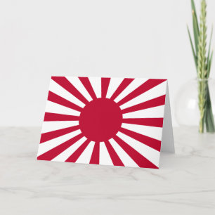 Kriegsflagge Japans Karte