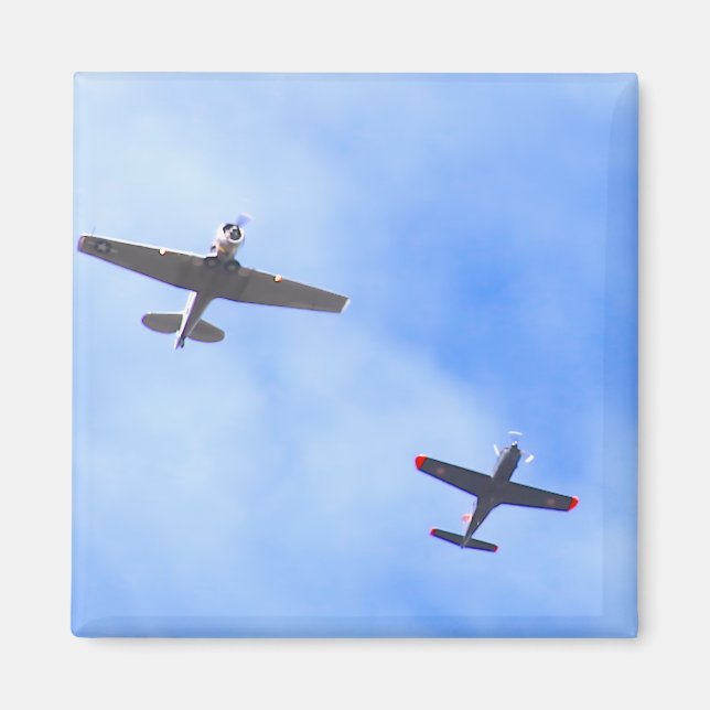 Kriegsflugzeug Magnet (Vorne)