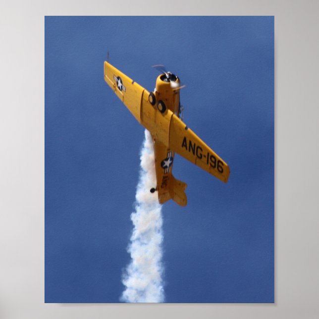 Kriegsflugzeug Poster (Vorne)