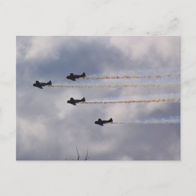 Kriegsflugzeug-Postkarten Postkarte (Vorderseite)