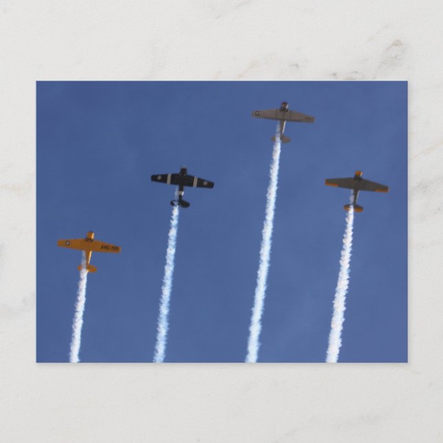 Kriegsflugzeuge Postkarten (Vorderseite)