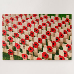 Kriegsgedenkstätte-Poppy-Jigsaw-Puzzle Puzzle