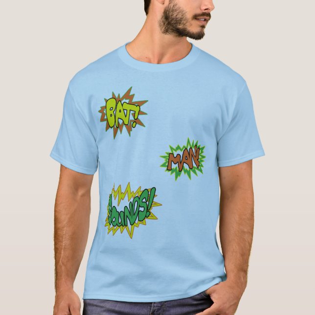 KRIEGSGEFANGEN!!! SCHLÄGER!!! BOOM!!! MANN!!! T-Shirt (Vorderseite)