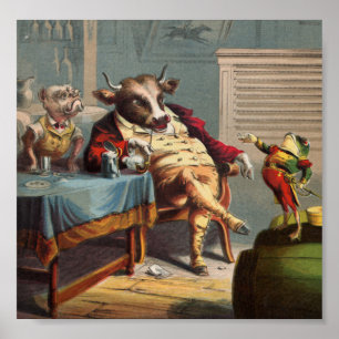 Kriegsgeschichten für den General Frosch Poster