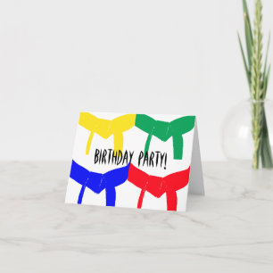 Kriegskunst-Geburtstags-Party Einladung