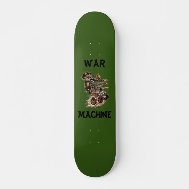 Kriegsmaschine Skateboard (Vorne)