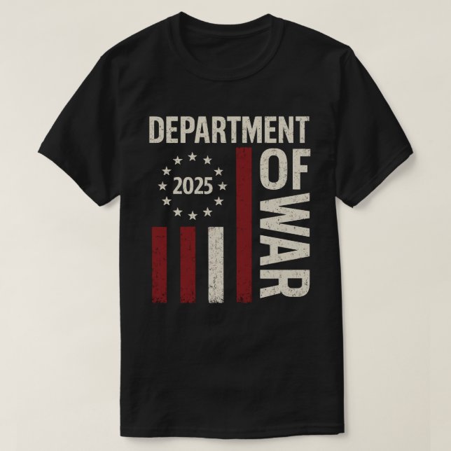Kriegsministerium 2025 T-Shirt (Design vorne)