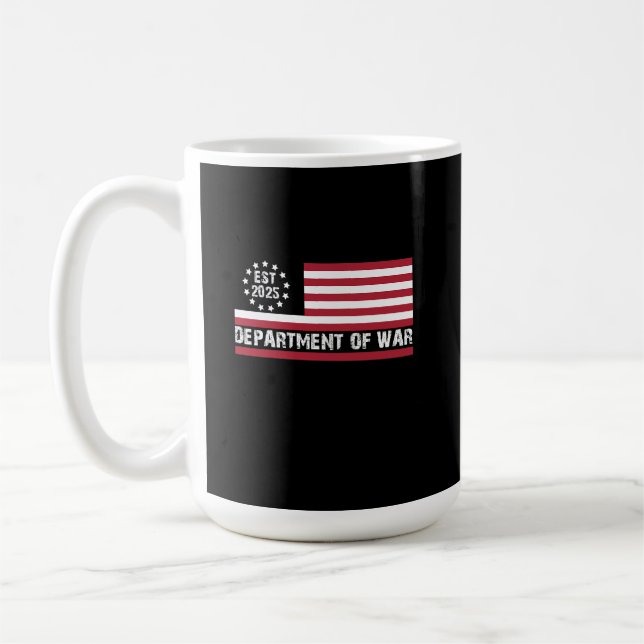 Kriegsministerium eingerichtet 2025 kaffeetasse (Links)