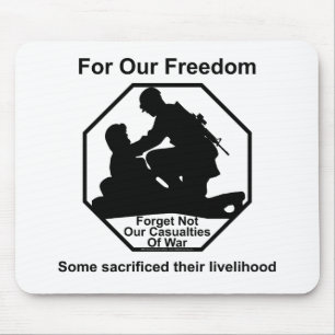 Kriegsopfer. Mousepad