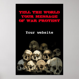 Kriegsprotest Poster