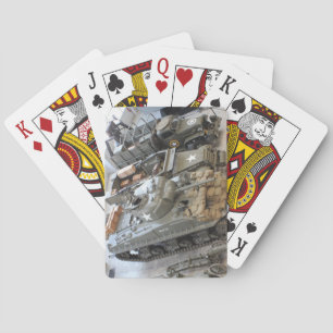 Kriegstank-Karten Spielkarten