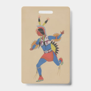 Kriegstanz (oder Der Läufer) Ausweis