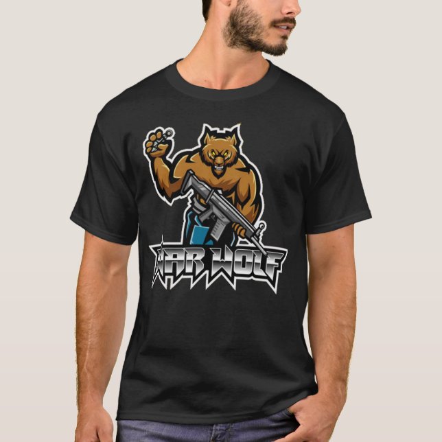 Kriegswolf T-Shirt (Vorderseite)