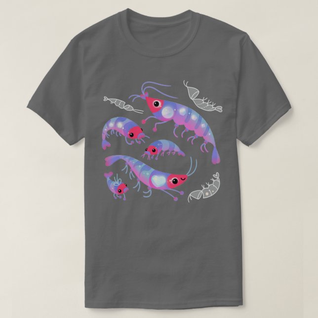 Krill dunkel T-Shirt (Design vorne)