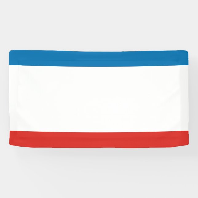 Krim-Flagge Banner (Horizontal)