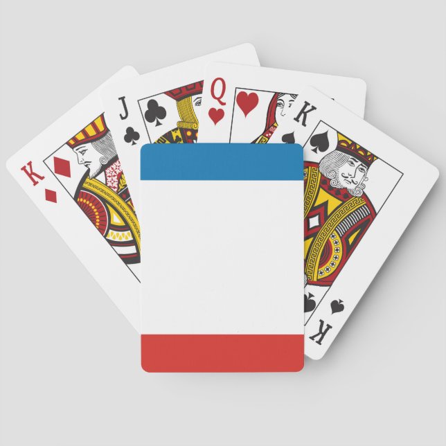 Krim-Flagge Spielkarten (Rückseite)