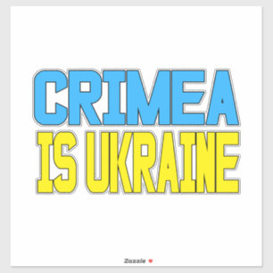 Krim ist die Ukraine Aufkleber