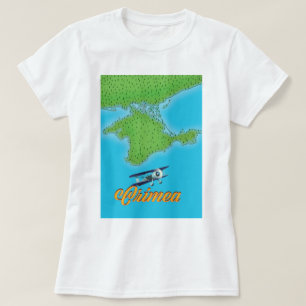 Krim-Reiseplakat im Vintage-Stil T-Shirt