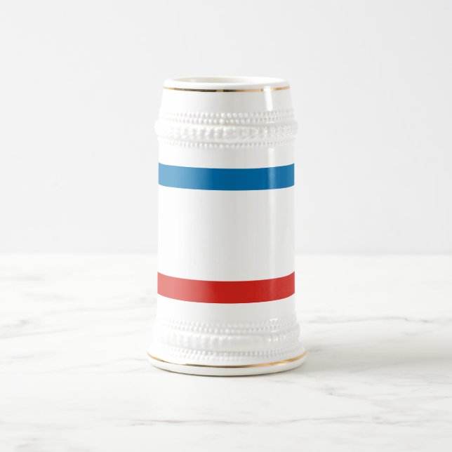 Krimflagge Bierglas (Mittel)