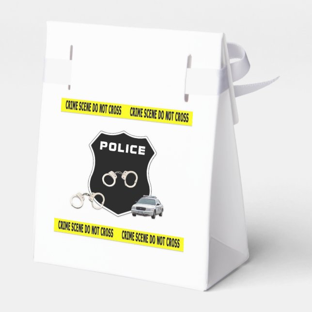 Kriminalpolizei Scene Geschenkschachtel (Rückseite)