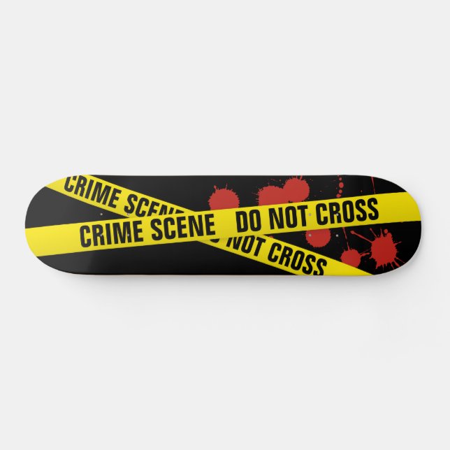 Kriminalszene Skateboard (Horizontal)
