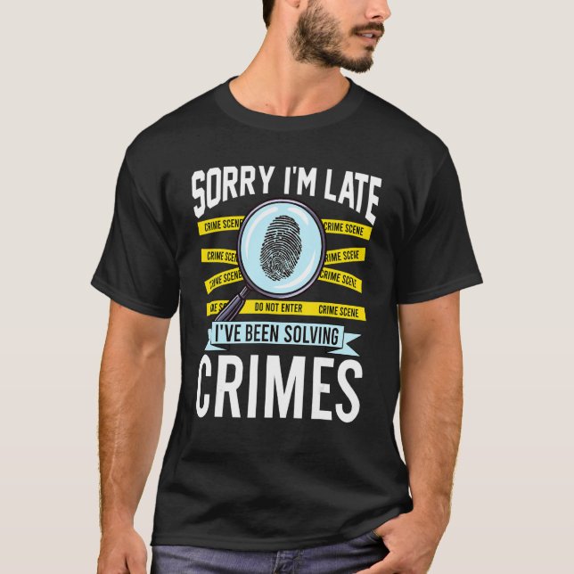 Kriminologe Kriminologie True Crime Fan T-Shirt (Vorderseite)