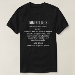 Kriminologe T - Shirt