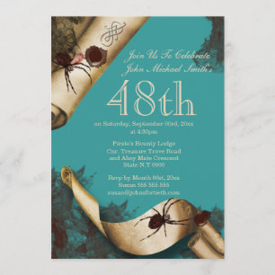 Krimiuntersuchungs-Blau whodunnit Einladung