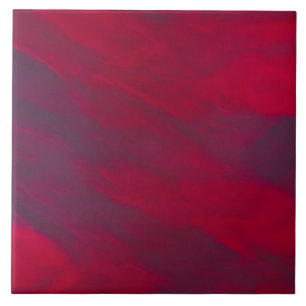 Krimson mit tiefroter Farbe Fliese