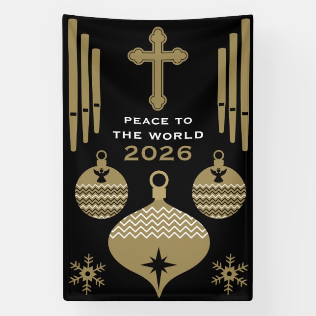 Krippe Christlich Weihnachtsgeschmack. Banner (Vertikal)