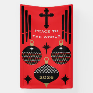 Krippe Christlich Weihnachtsgeschmack. Banner