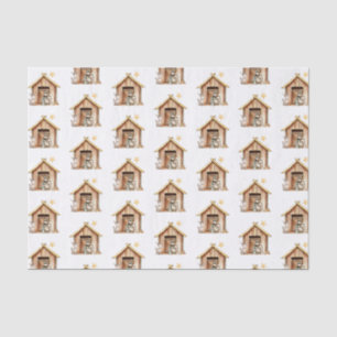 Krippe Mary Joseph Baby Weihnachten Seidenpapier