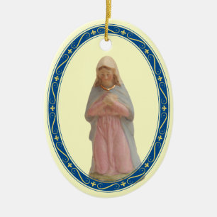 Krippe Mary Keramik Ornament