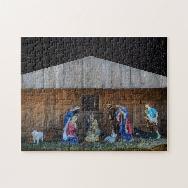 Krippe Puzzle (Horizontal)