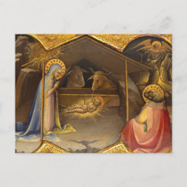 Krippe Selige Jungfrau Maria Säugling Jesus Feiertagspostkarte