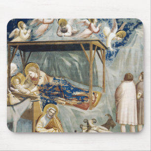 Krippe (von Giotto) Mousepad