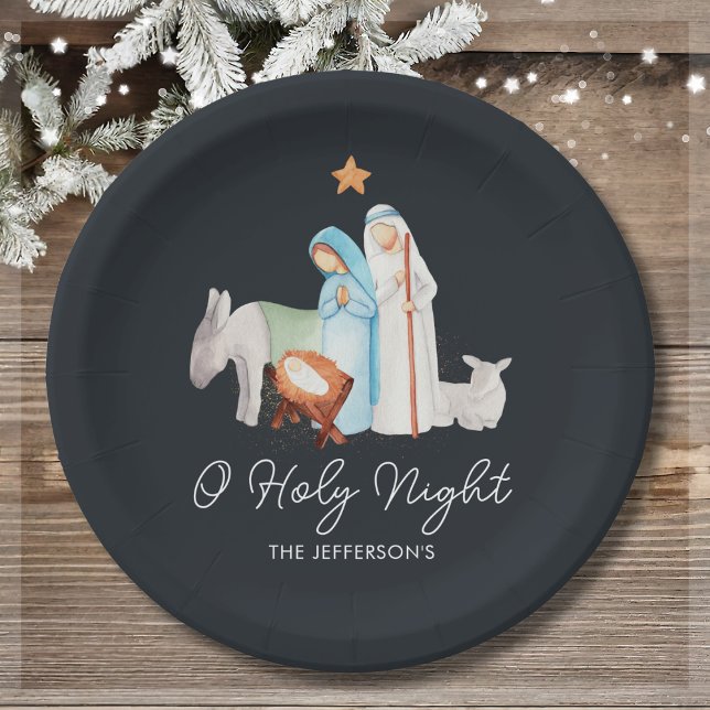 Krippe Weihnachten Pappteller (Von Creator hochgeladen)